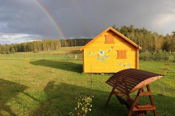 Ferienhaus Abisynia Kaszubska Wiele Borsk Miedzy Jeziorami Wielewskim I Wdzydzkim